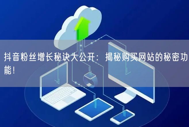 抖音粉丝增长秘诀大公开:揭秘购买网站的秘密功能!