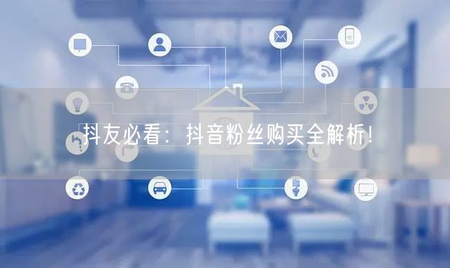 抖友必看:抖音粉丝购买全解析!